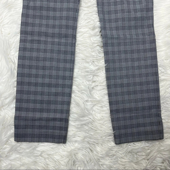 NWOT Theory Classic Skinny Crop Pants McClair Plaid Business Casual Women’s 4 - Picture 3 of 12
